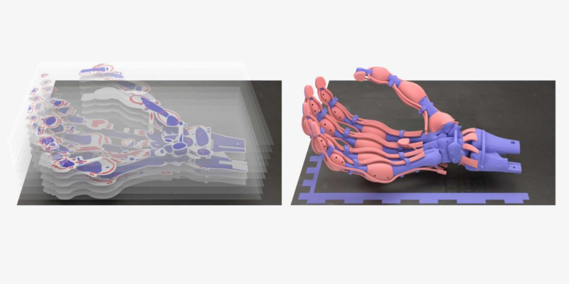 На 3D-принтере напечатали роборуку с «костями, связками и сухожилиями»
