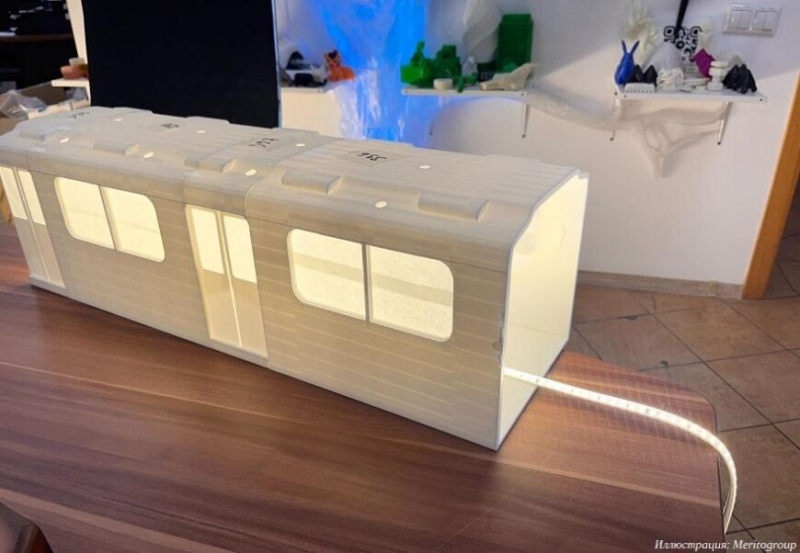 Проект фабрики 3D-печати братьев Просвирниных украсил московский метрополитен