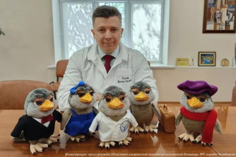 Птица счастья: челябинские психиатры выбрали своим маскотом кукуху
